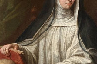 Portrait of 17th Century Dominican Nun by Unknown — Image Public Domain