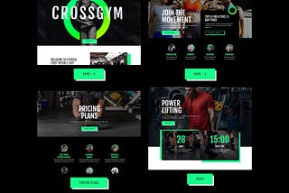 Gym Fitness Website