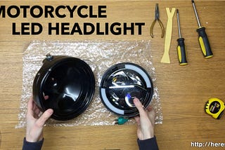 Install a 7" LED Daymaker Headlight into a Sktyants housing bucket