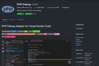 Setup Visual studio code PHP Debug Mac OS Silicon 2024