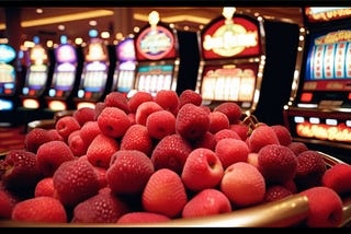 At the casino, pending time. Better change your mind. Change for exchange. Try the berries.