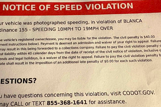 MORE Colorado Photo Speed Enforcement issues (Part 3)