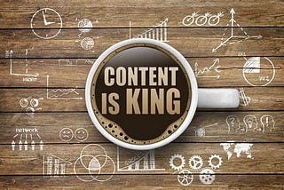 Image with writings of content in king.