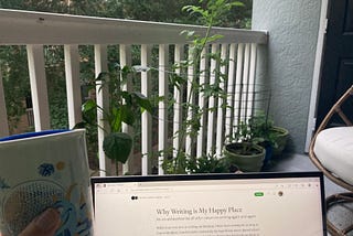 Why Writing is My Happy Place