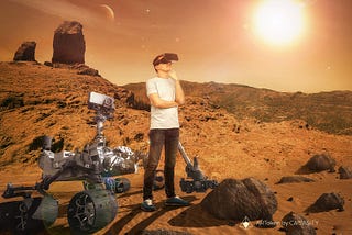 VR in Space: Walk a mile on the Curiosity Rover’s wheels