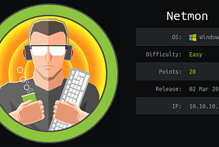 HTB Netmon — Walkthrough