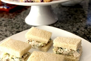 Main Dishes — Tea Room Chicken Salad Sandwiches
