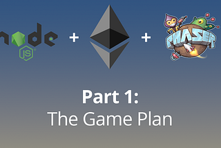 Making a multiplayer blockchain game using Phaser, NodeJS and Ethereum - Pt. 1