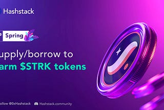 Farm STRK token on Hashstack V1