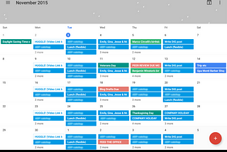 Apple and Google Calendars: A Design Comparison