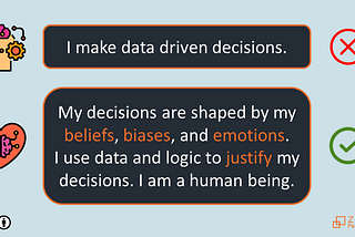 The myth of the data driven decision maker