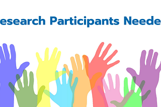 How to motivate people to participate in your research?