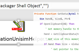 Embedding and accessing a file in Excel with VBA and OLE Objects