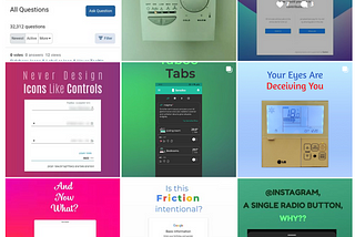 The month’s Top 6 on UX-BY-EXAMPLES
