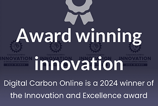 Award winning innovation