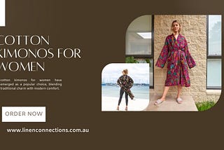 Cotton Kimonos for Women