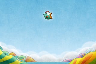 Why We Must Embrace The Night: An Existentialist Moment With a Bird from the iPhone Game Tiny Wings