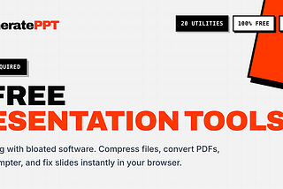 20 Free Presentation Tools That Actually Don’t Suck (No Login Required)