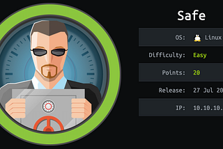Hack The Box — Safe Writeup w/o Metasploit