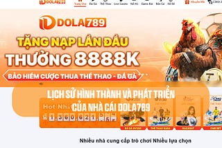 DOLA789 — Nhà Cái Cá Cược Trực Tuyến Uy Tín Số 1 Việt Nam