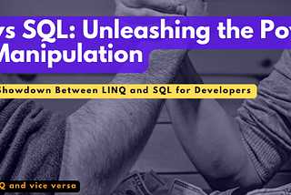 Debugging, Performance, and Development Speed: The Ultimate Showdown Between LINQ and SQL for Developers LINQ vs SQL: Unleashing the Power of Data Manipulation. When using Microsoft LINQ or SQL you can operate collections and work with your database. www.linqmeup.com can considerately help to increase a developer’s productivity by letting them convert SQL into LINQ code or convert LINQ code into SQL queries. By using AI to properly convert the code, you can copy, paste and use it.