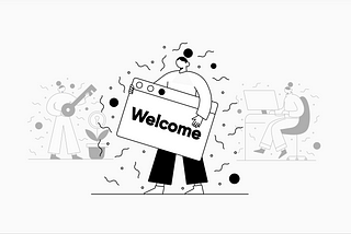 Welcome illustration