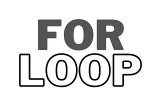 Why for loop is futile!!!!