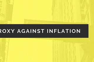 A proxy against Inflation