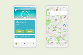 Designing the Sea City plastic recycling mobile app