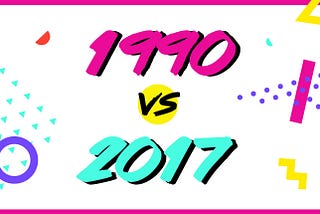 1990s vs. 2017: Marketing Then and Now (Infographic)