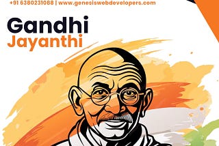 🌸 Happy Gandhi Jayanthi! 🌸