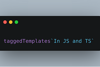 {ES/TS} bit of the day: Typed Tagged Templates