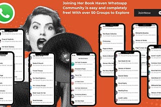 Join Her Book Haven: A Free WhatsApp Community for Women Who Love Reading!