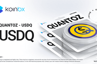 Buy, Sell or Trade Quantoz USDQ (USDQ) in India