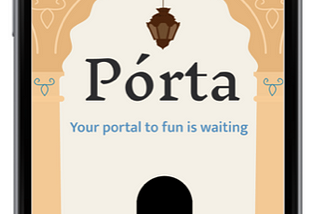 UX Case Study: Pórta, a travel platform to gamify waiting!