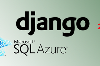 How to Use MS SQL as Database Server in Django 2.1