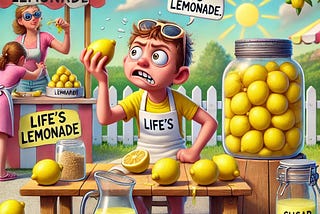 Unless Life Also Hands You Water and Sugar, Your Lemonade is Gonna Suck