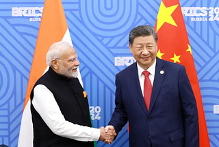 A Índia e a China à margem da conferência dos BRICS