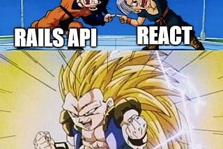 Setup Rails API with React