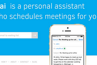 Onwards, to a world of painless meeting scheduling!