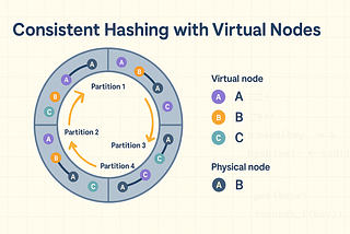 Consistent Hashing with Virtual Nodes