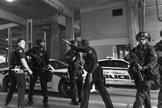 Female officer in Ft. Lauderdale removes officer after committing an act of violence against a peaceful protestor.