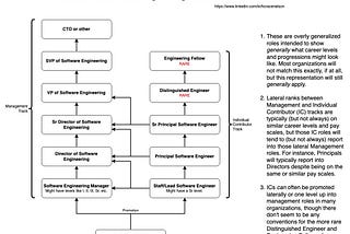 Generalized Software Engineering Ranks and Progression Tracks