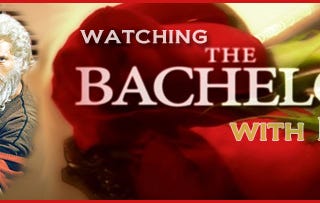 Watching The Bachelor With Moses. Yeah, THAT Moses.