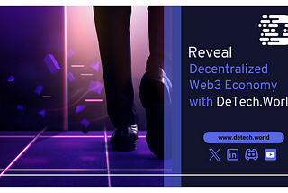 Welcome to the Decentralized Web3 Economy: Experience a groundbreaking shift in the way we conduct business and interact with the world. Join DeTech.World as we pioneer this exciting new era of technology! https://www.detech.world/technology-transfer-platform