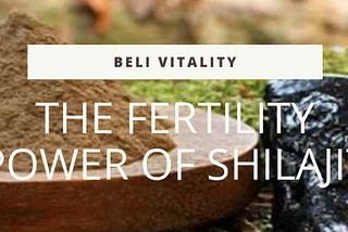 Shilajit: The Ancient Secret ‘S’ Factor That Boosts Men’s Sperm and Overall Health