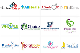 Logo Preference among Healthcare & Wellness Organizations