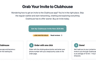 Clubhouse davetiyesi satarak $50.000 kazanmak