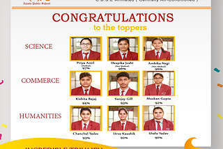 Another glory adds to the excellence book of Ajanta Public School