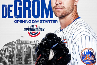 Jacob deGrom via @Mets on Instagram